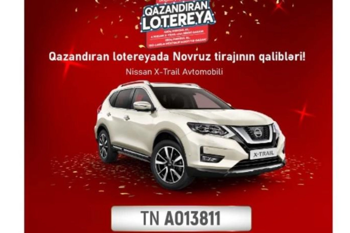 “Azerçay”dan Novruz lotereyası — FOTOLAR