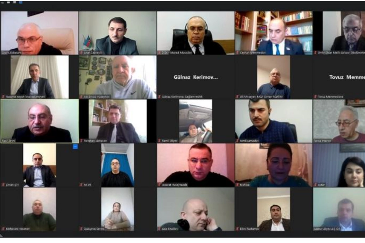Dünya Su Resursları Günü ilə bağlı videokonfrans keçirilib