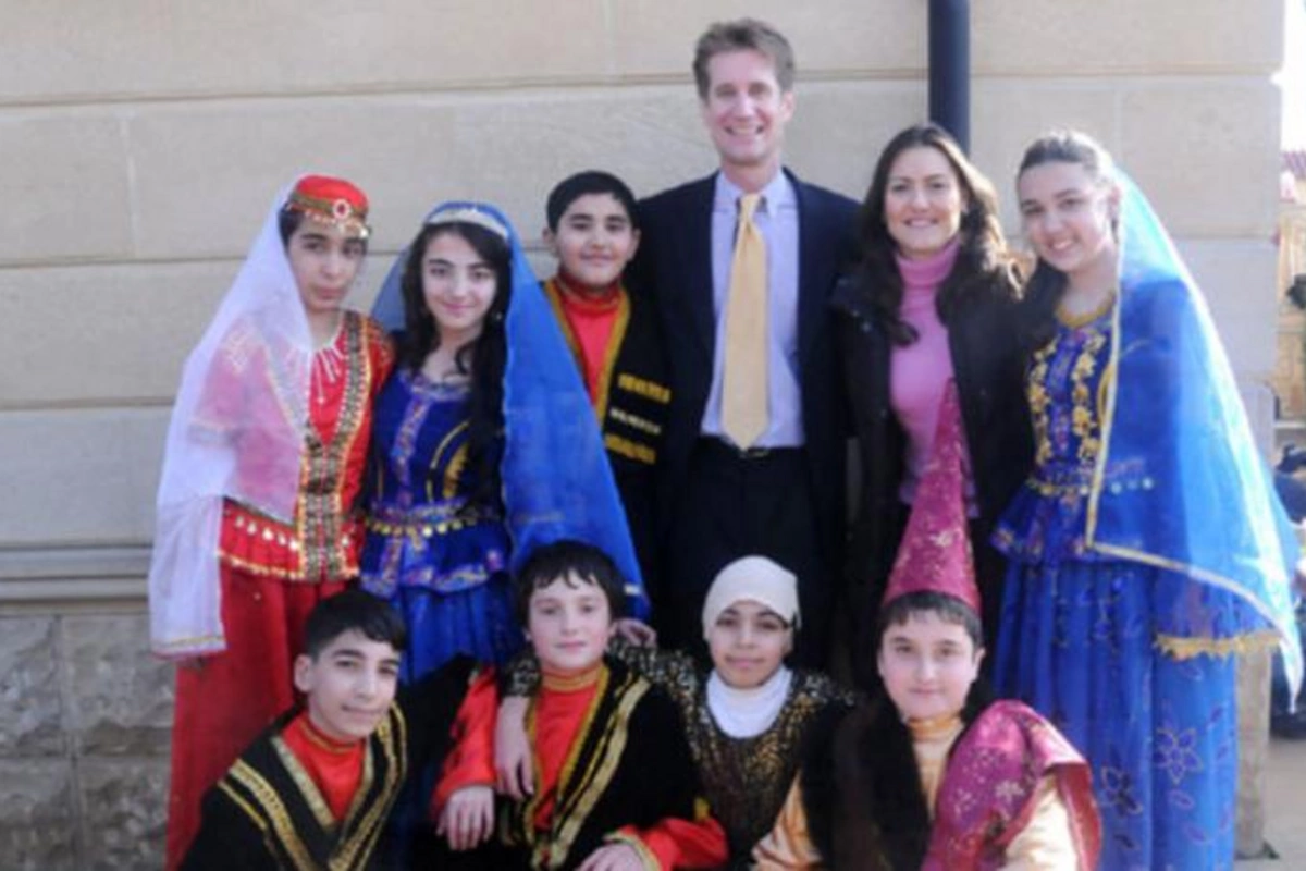 Metyu Brayza Novruz bayramını qeyd etdi