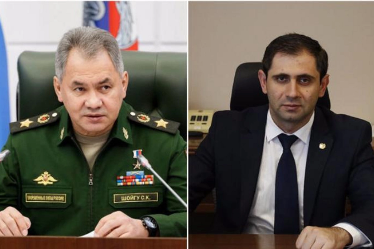 Rusiya və Ermənistan müdafiə nazirləri Qarabağdakı vəziyyəti müzakirə etdilər