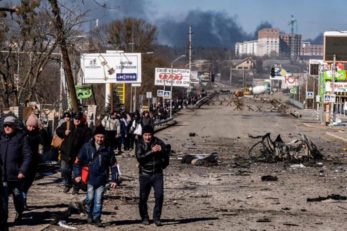 Ukrayna ordusu bu şəhəri işğaldan azad etdi