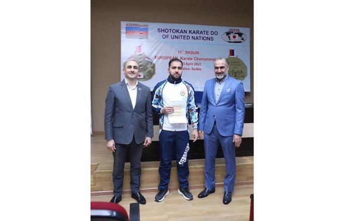 Karate millimiz Avropa çempionatına tam hazırdır — FOTOLAR