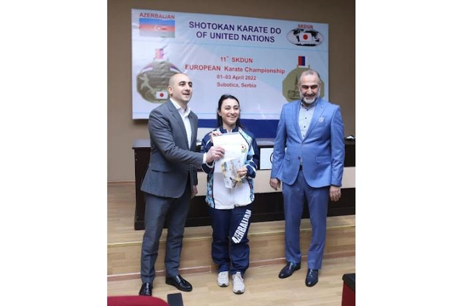Karate millimiz Avropa çempionatına tam hazırdır — FOTOLAR
