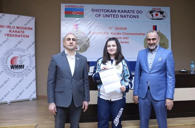 Karate millimiz Avropa çempionatına tam hazırdır — FOTOLAR