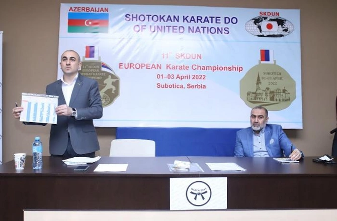Karate millimiz Avropa çempionatına tam hazırdır — FOTOLAR