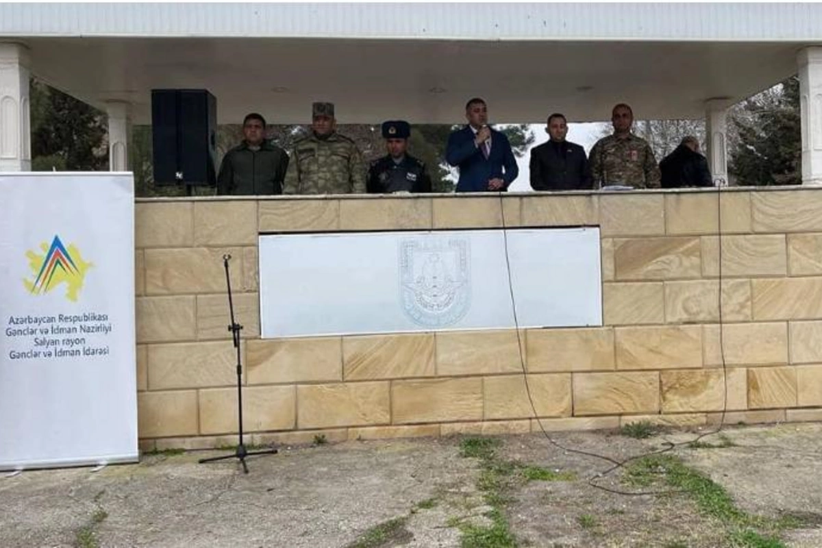 Salyanda məktəblər arasında rayon birinciliyi keçirildi — FOTOLAR