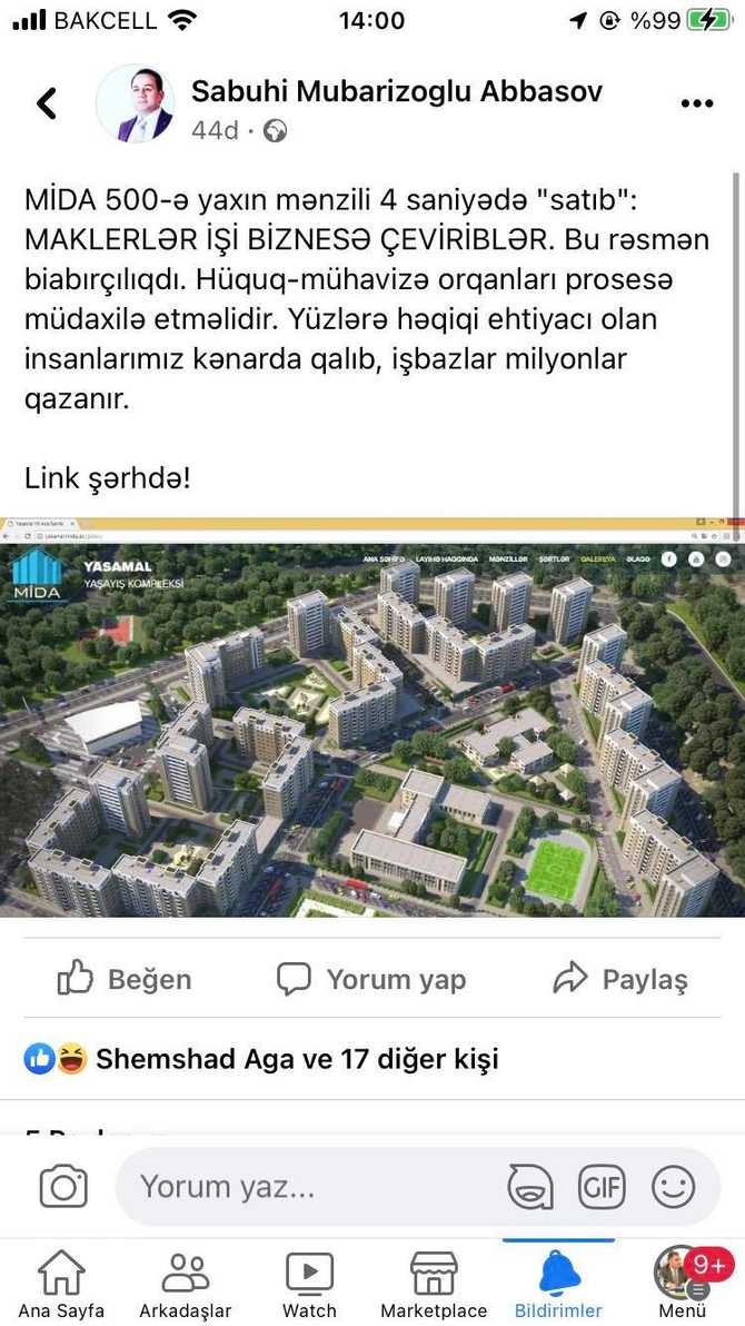 Azərbaycanda müəmmalı rekord: MİDA 5 saniyəyə 500 mənzil satdı — Vətəndaşlardan böyük NARAZILIQ Azərbaycanda müəmmalı rekord: MİDA 5 saniyəyə 500 mənzil satdı — Vətəndaşlardan böyük NARAZILIQ