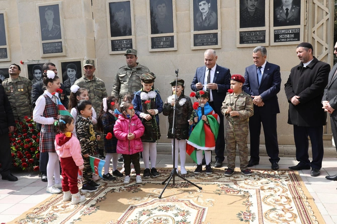 Abşeronda 31 mart Azərbaycanlıların Soyqırımı Günü anım tədbirləri ilə qeyd edildi — FOTOLAR