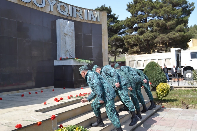 Füzulidə 31 mart Azərbaycanlıların Soyqırımı Qurbanları anıldı — FOTOLAR