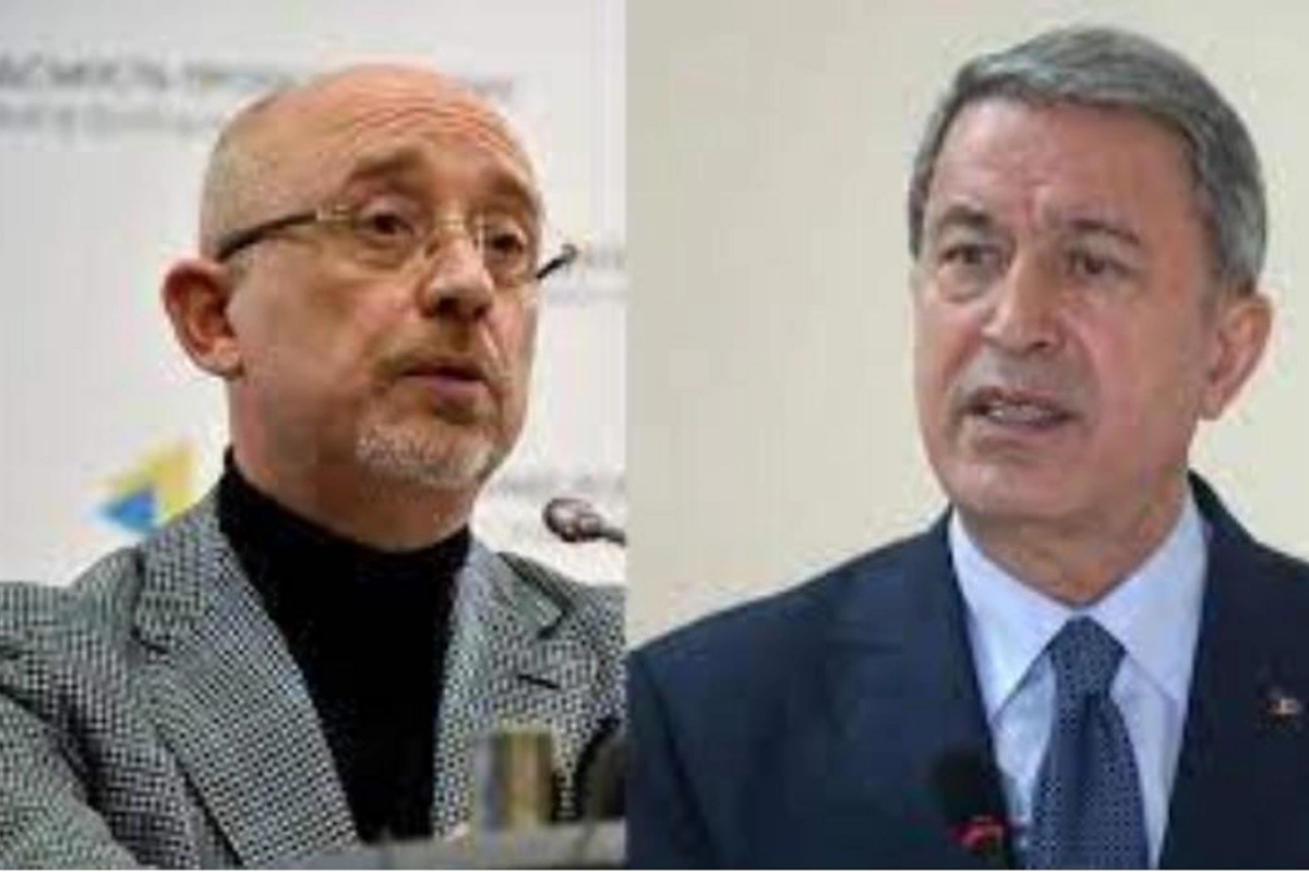 Hulusi Akar ukraynalı həmkarı ilə DANIŞDI