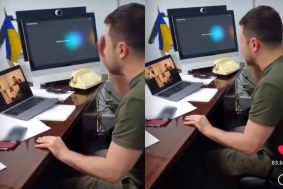 Zelenski İlon Maskı Ukraynaya dəvət etdi — VİDEO