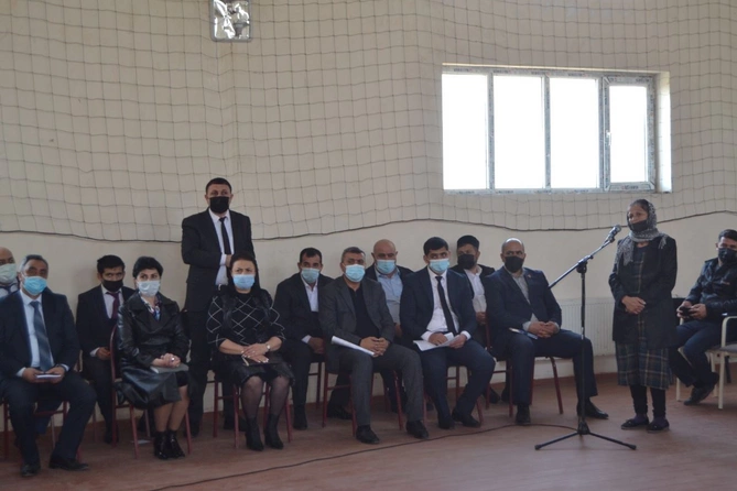 Füzuli RİH başçısı Qazaxlar kəndində vətəndaşlarla görüşdü — FOTOLAR