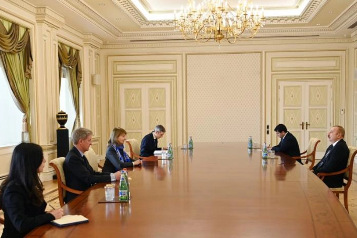 Prezident Böyük Britaniya baş nazirinin ticarət elçisini qəbul etdi — YENİLƏNİB