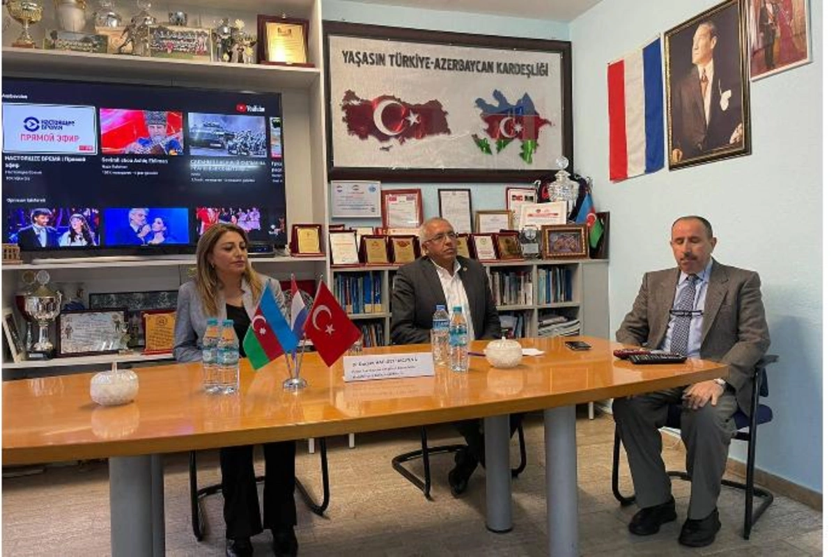 Niderlandda 31 Mart soyqırımı ilə bağlı anım mərasimi keçirildi — FOTOLAR