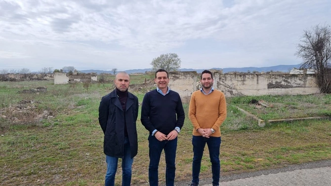 İsrail nümayəndələri Ağdamda — FOTOLAR