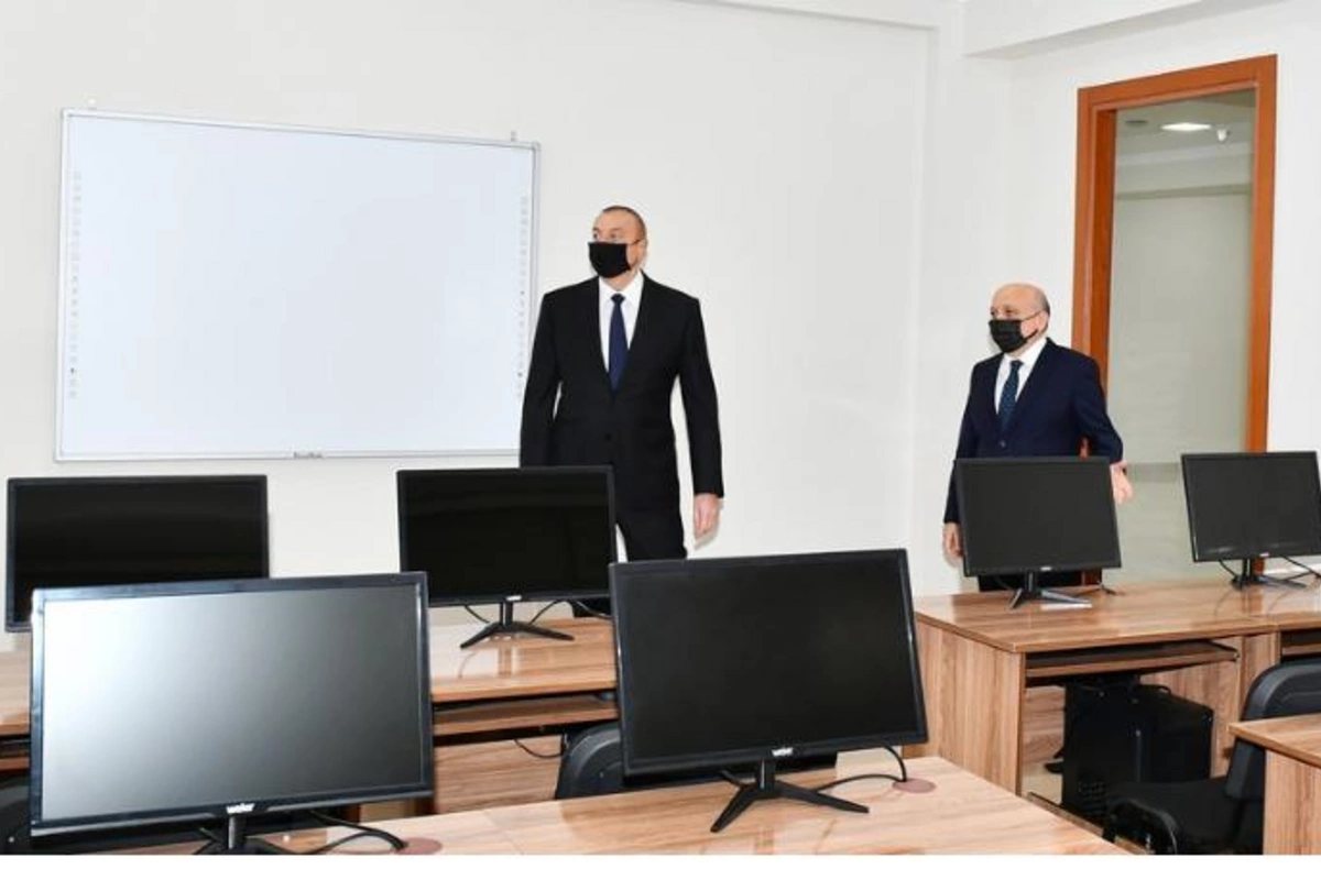 Prezident İlahiyyat İnstitutunun yeni binasının açılışında iştirak edib — FOTOLAR (YENİLƏNDİ)