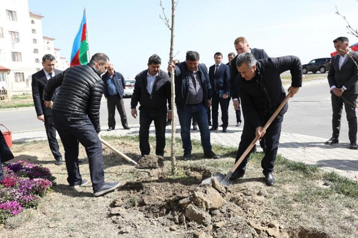 Abşeron rayonunda silsilə tədbirlər keçirilib — FOTOLAR