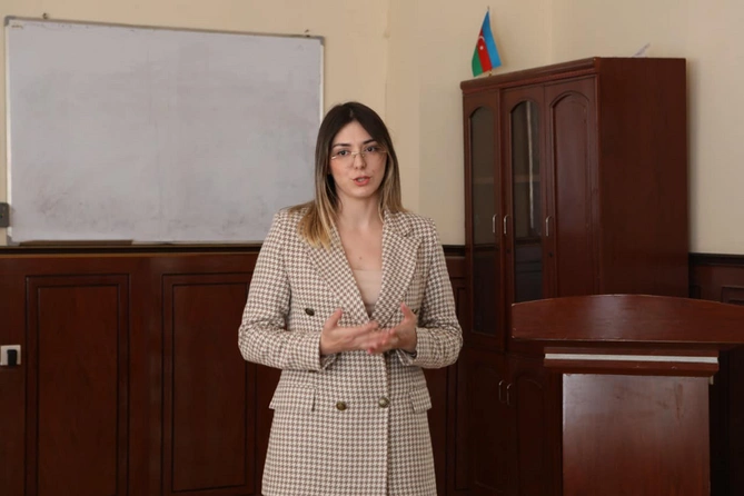 MEDİA ilə BDU arasında əməkdaşlıq çərçivəsində tələbələrlə görüş keçirildi — FOTOLAR MEDİA ilə BDU arasında əməkdaşlıq çərçivəsində tələbələrlə görüş keçirildi — FOTOLAR