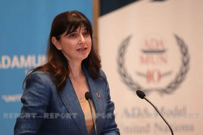 ADA Universitetində BMT modeli üzrə konfransın açılışı oldu — FOTOLAR ADA Universitetində BMT modeli üzrə konfransın açılışı oldu — FOTOLAR