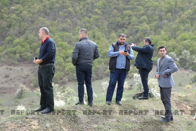 Azərbaycanın xristian icma nümayəndələri Hadrutda — FOTOLAR Azərbaycanın xristian icma nümayəndələri Hadrutda — FOTOLAR