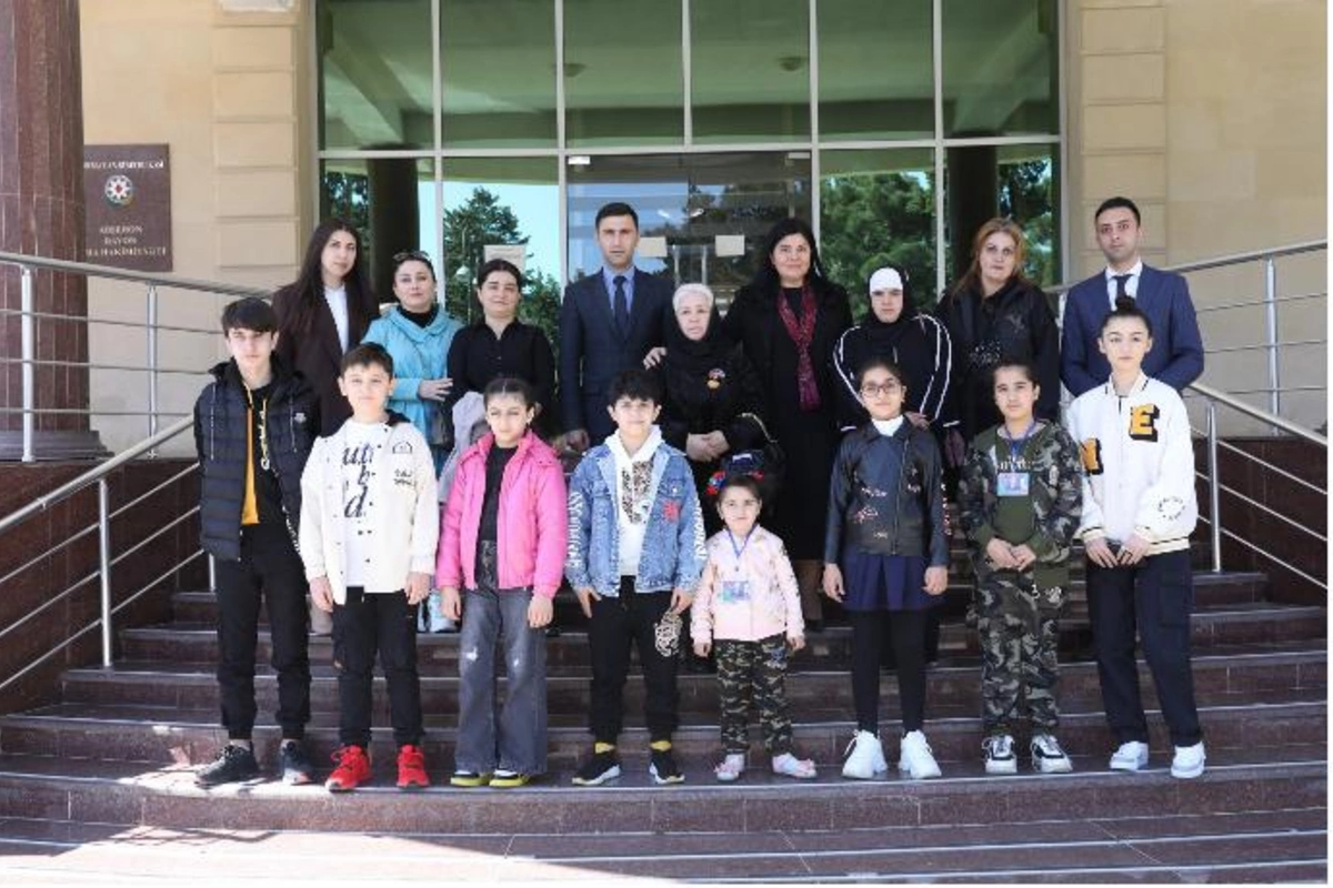 Abşeronlu şəhid övladları Azərbaycan Mülki Aviasiya Muzeyində — FOTOLAR