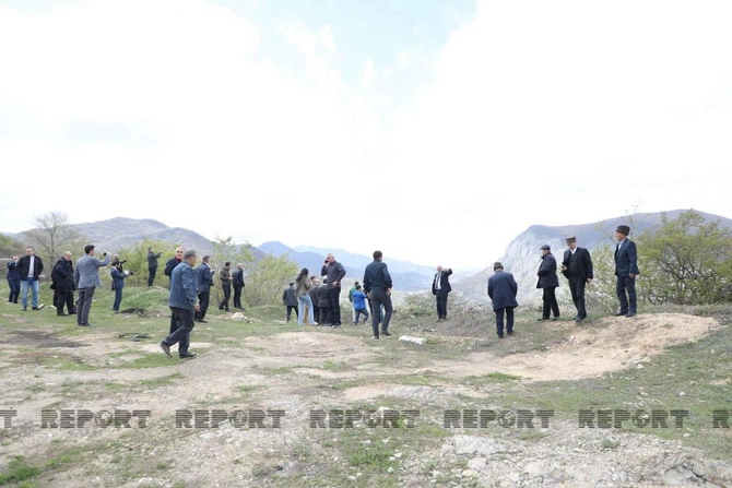Azərbaycanın xristian icma nümayəndələri Hadrutda — FOTOLAR Azərbaycanın xristian icma nümayəndələri Hadrutda — FOTOLAR