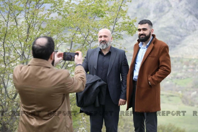 Azərbaycanın xristian icma nümayəndələri Hadrutda — FOTOLAR Azərbaycanın xristian icma nümayəndələri Hadrutda — FOTOLAR