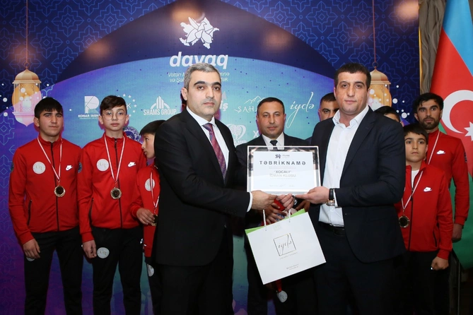“Dayaq” Vətən Müharibəsi əlilləri və şəhid ailələrinə iftar verdi — FOTOLAR