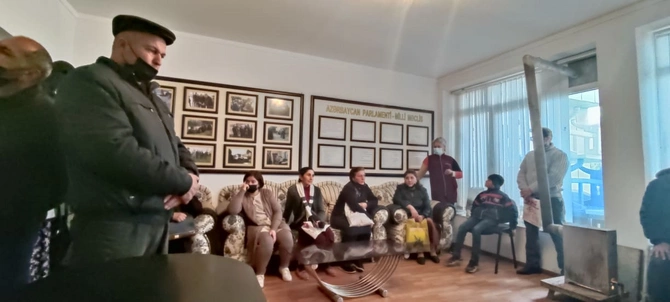 Vahid Əhmədov seçiciləri ilə görüşdü — FOTOLAR