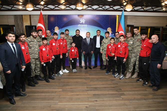 “Dayaq” Vətən Müharibəsi əlilləri və şəhid ailələrinə iftar verdi — FOTOLAR