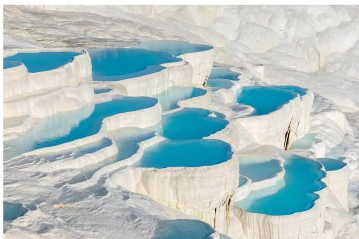 Türkiyənin ən məşhur kurortu: PAMUKKALE