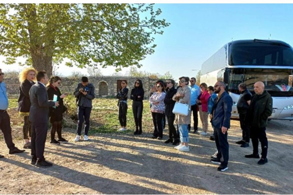 Gürcüstanın mədəniyyət xadimləri Ağdamda