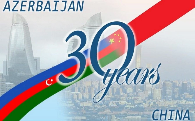 Azərbaycanla Çin arasında diplomatik əlaqələrin qurulmasının 30 ili tamam olur