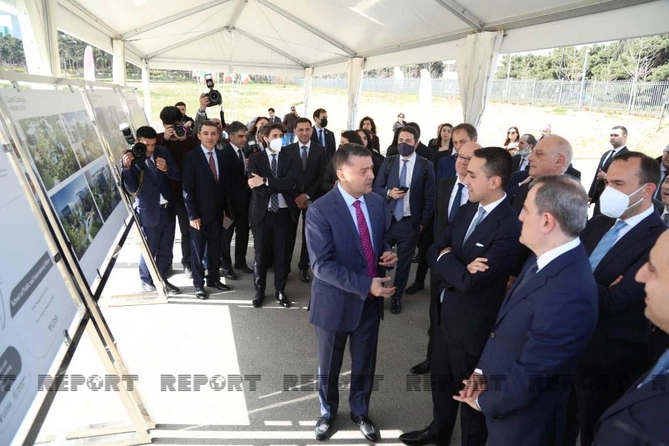 İtaliya-Azərbaycan Universitetinin təməlqoyma mərasimi keçirildi — FOTOLAR