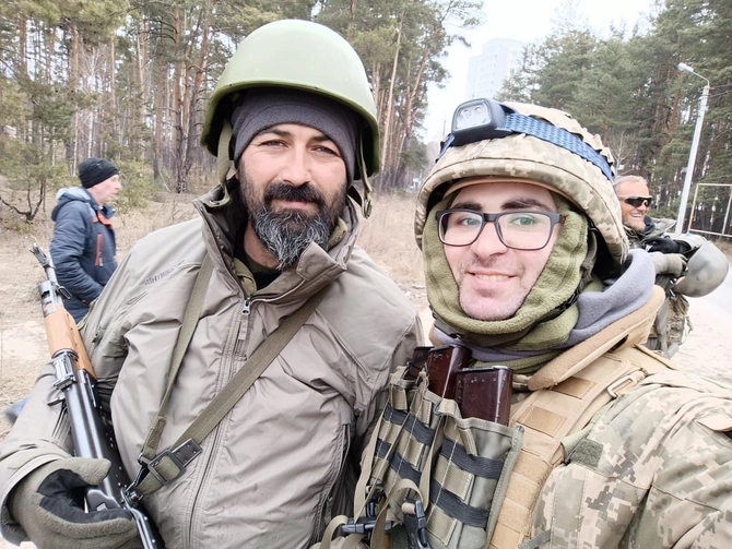 İrpeni ruslardan azad edən azərbaycanlı gənc: “Rusları məğlub edəcəyik!” İrpeni ruslardan azad edən azərbaycanlı gənc: “Rusları məğlub edəcəyik!”
