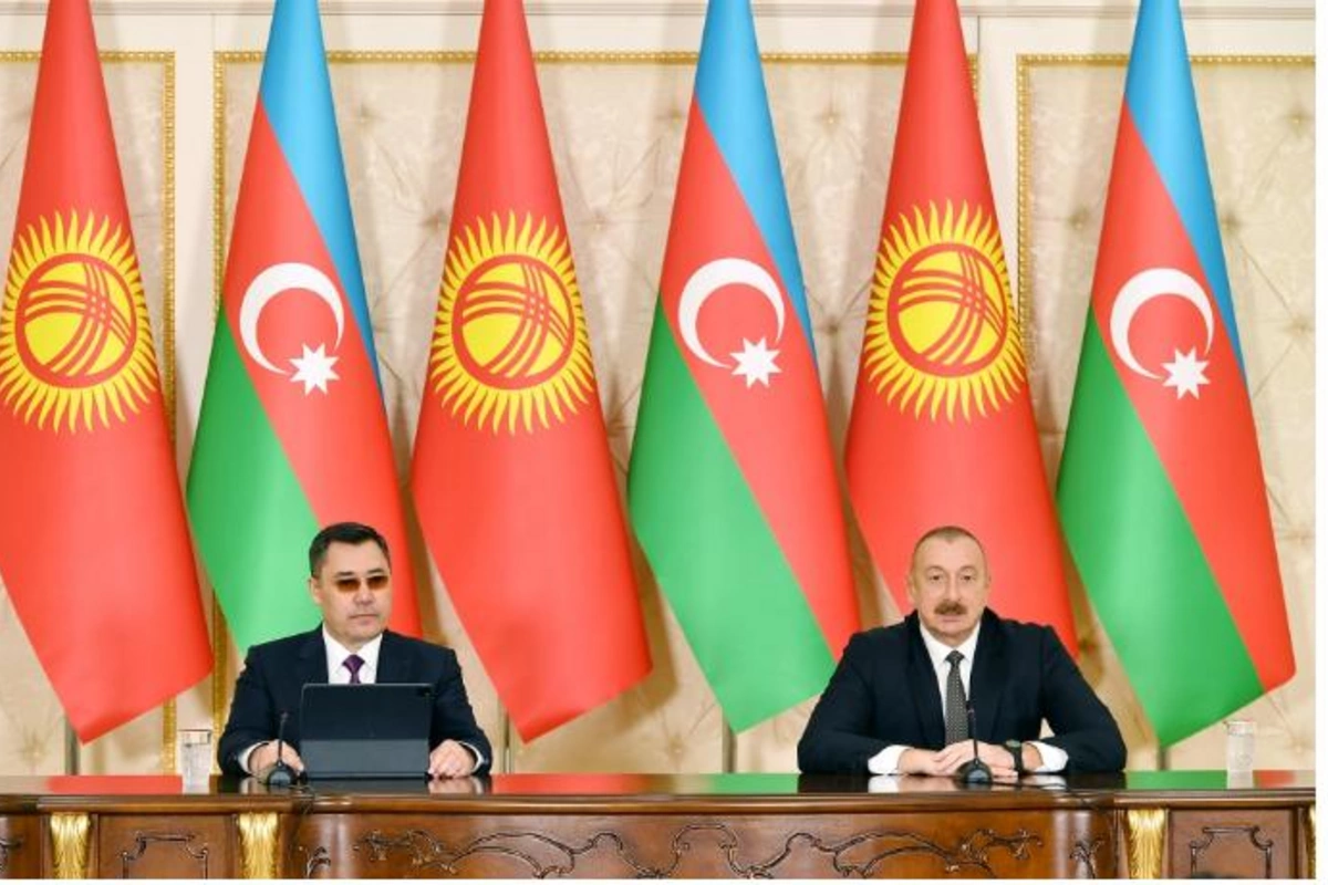 Azərbaycan və Qırğızıstan prezidentləri mətbuata bəyanatlarla çıxış etdilər — YENİLƏNİB