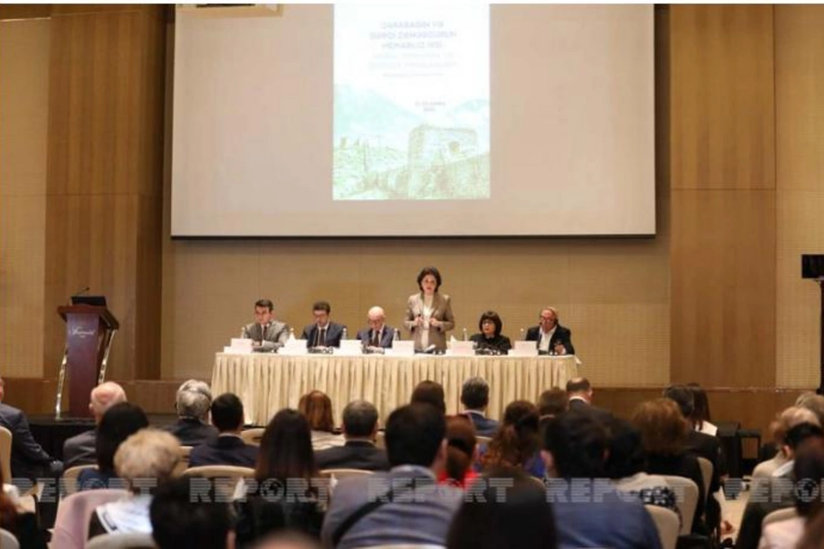 “Qarabağ və Şərqi Zəngəzurun memarlıq irsi” mövzusunda beynəlxalq konfrans keçirilir — FOTOLAR