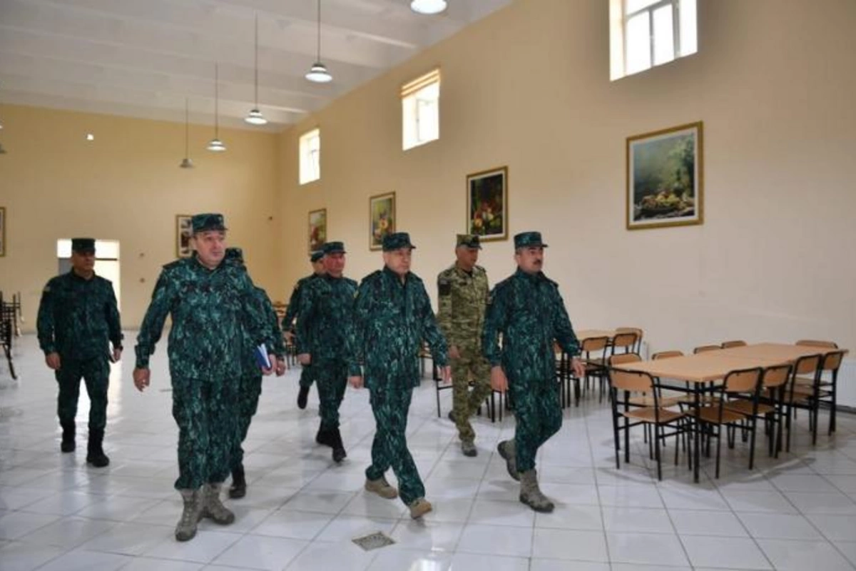 Prezidentin köməkçisi və DSX rəisi Ermənistanla sərhədə getdi — FOTOLAR