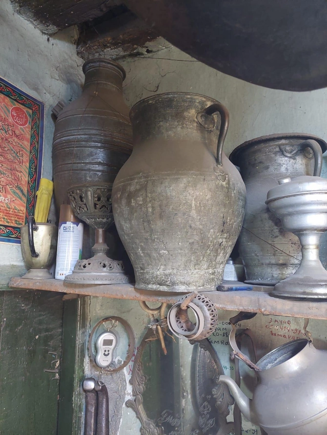 Lahıcda misgərlik mağazasından XVII əsrə aid qədimi əşya oğurlandı — FOTOLAR