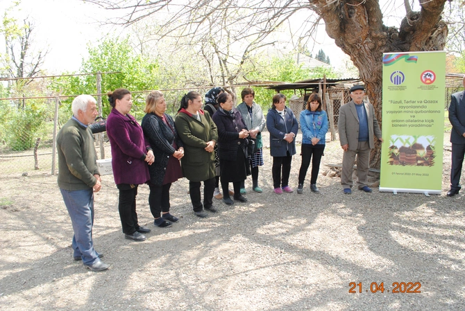 Daha bir Vətən müharibəsi qazisi kiçik biznesə cəlb edildi — FOTOLAR
