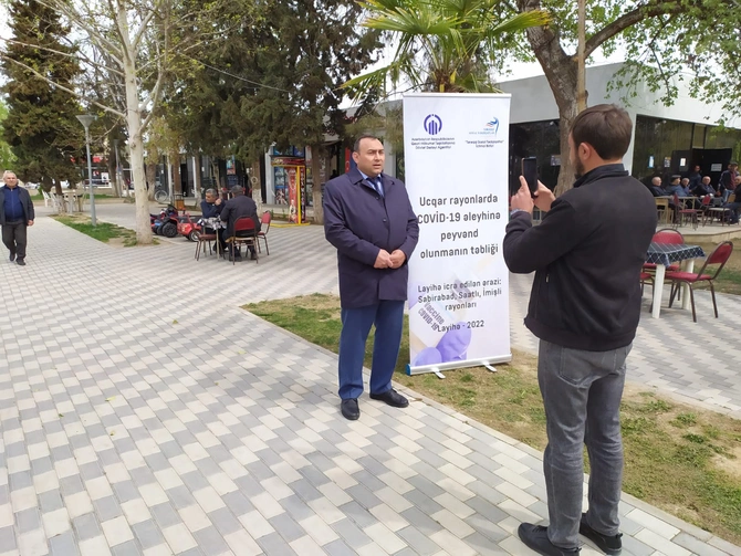 Saatlıda “COVİD-19”la bağlı maarifləndirmə tədbirləri keçirildi — FOTOLAR
