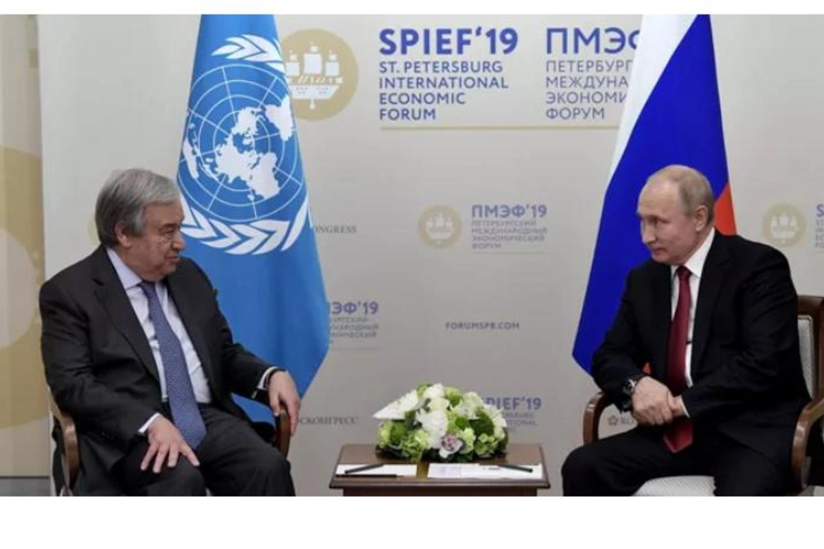 Putinlə Quterreşin görüşü olacaq