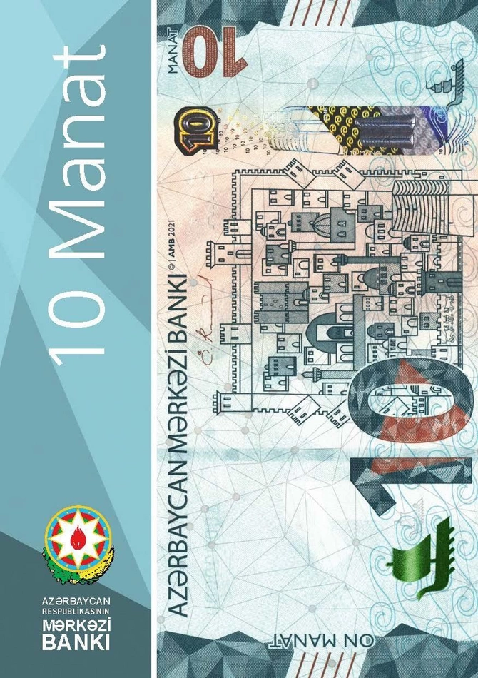 Azərbaycanda 10 manatlıq pul nişanları yeniləndi — FOTOLAR