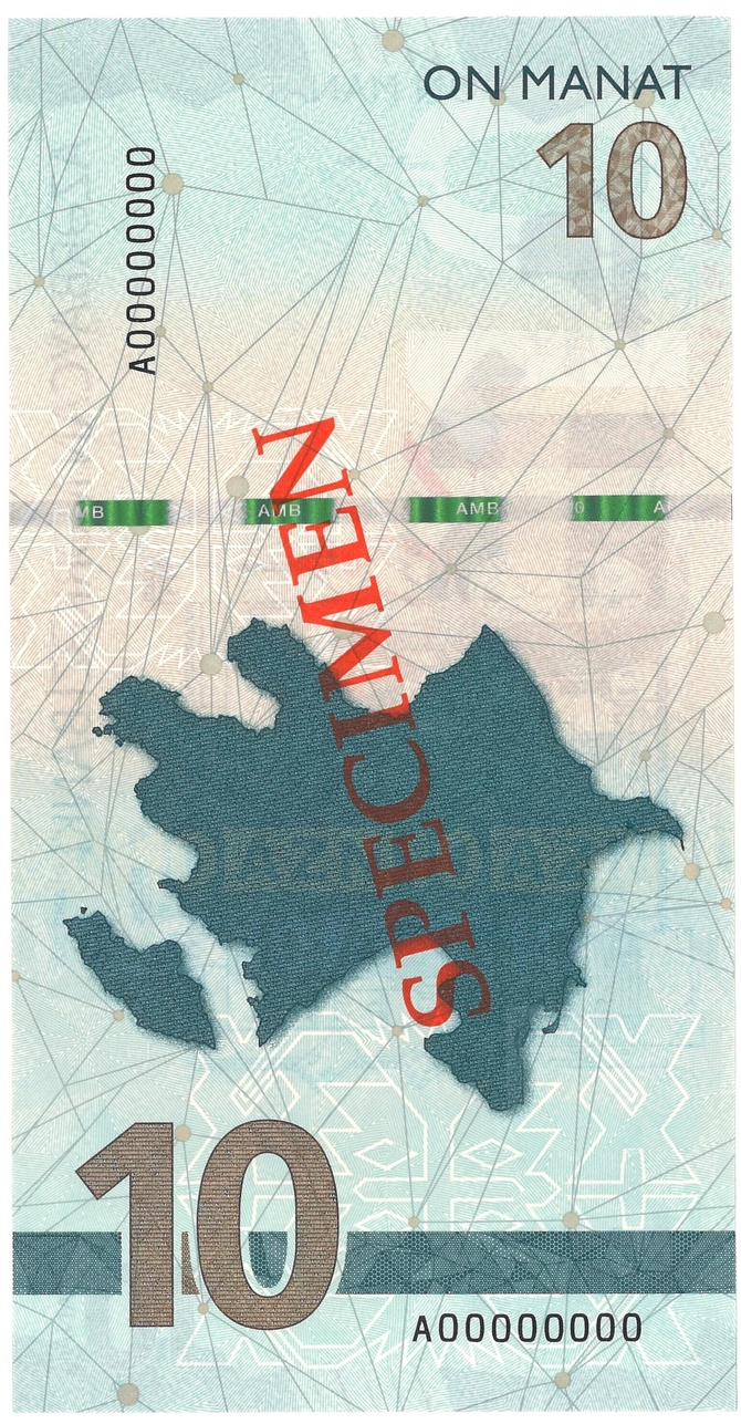 Azərbaycanda 10 manatlıq pul nişanları yeniləndi — FOTOLAR