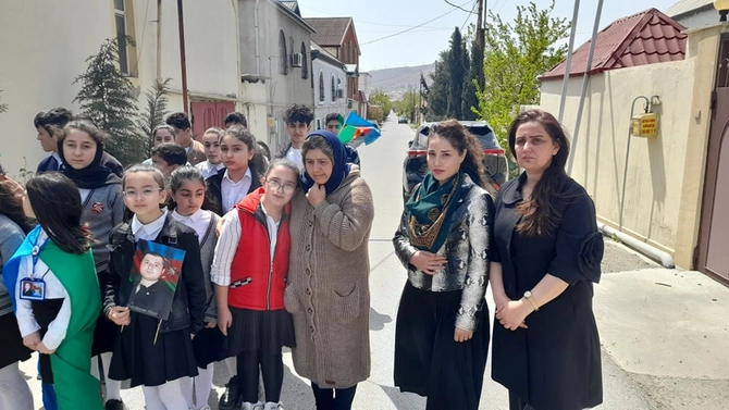 Şəhid Nicat Abdullayevin xatirəsi anıldı — FOTOLAR Şəhid Nicat Abdullayevin xatirəsi anıldı — FOTOLAR