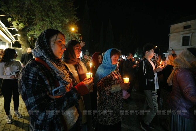 Bakıda Pasxa bayramı qeyd olunur — FOTOLAR Bakıda Pasxa bayramı qeyd olunur — FOTOLAR