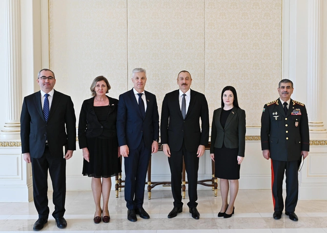İlham Əliyev Latviyanın Baş nazirinin müavinini qəbul etdi — YENİLƏNİB