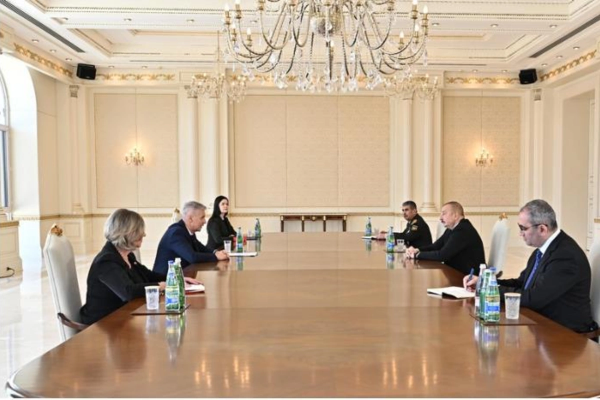 İlham Əliyev Latviyanın Baş nazirinin müavinini qəbul etdi — YENİLƏNİB