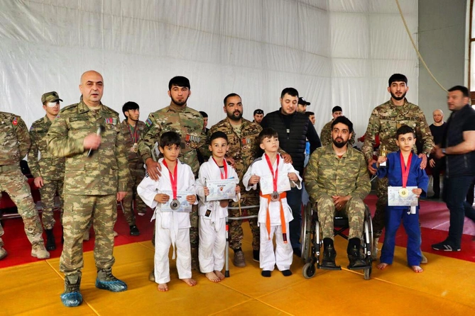 Vətən müharibəsinin cüdoçu şəhidlərinin xatirəsinə həsr olunmuş idman turniri keçirildi — FOTOLAR