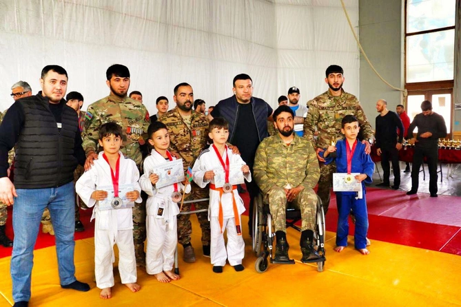 Vətən müharibəsinin cüdoçu şəhidlərinin xatirəsinə həsr olunmuş idman turniri keçirildi — FOTOLAR
